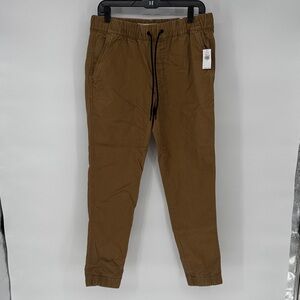 NWT Old Navy Modern Jogger mens khaki built in flex size M.
